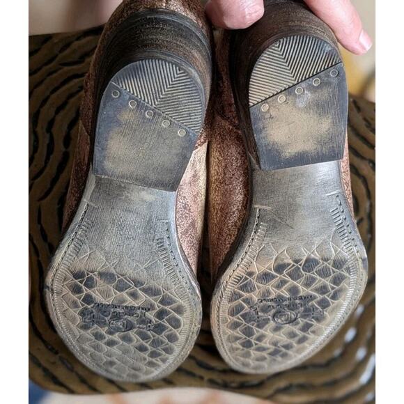 Circle G by Corral Boots Q0032 Distressed Brown Western Bootie Women size 8 - Picture 8 of 9